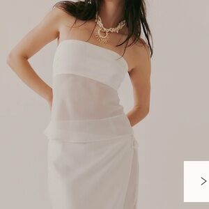 Free People XS Ownley Ricky Maxi Set